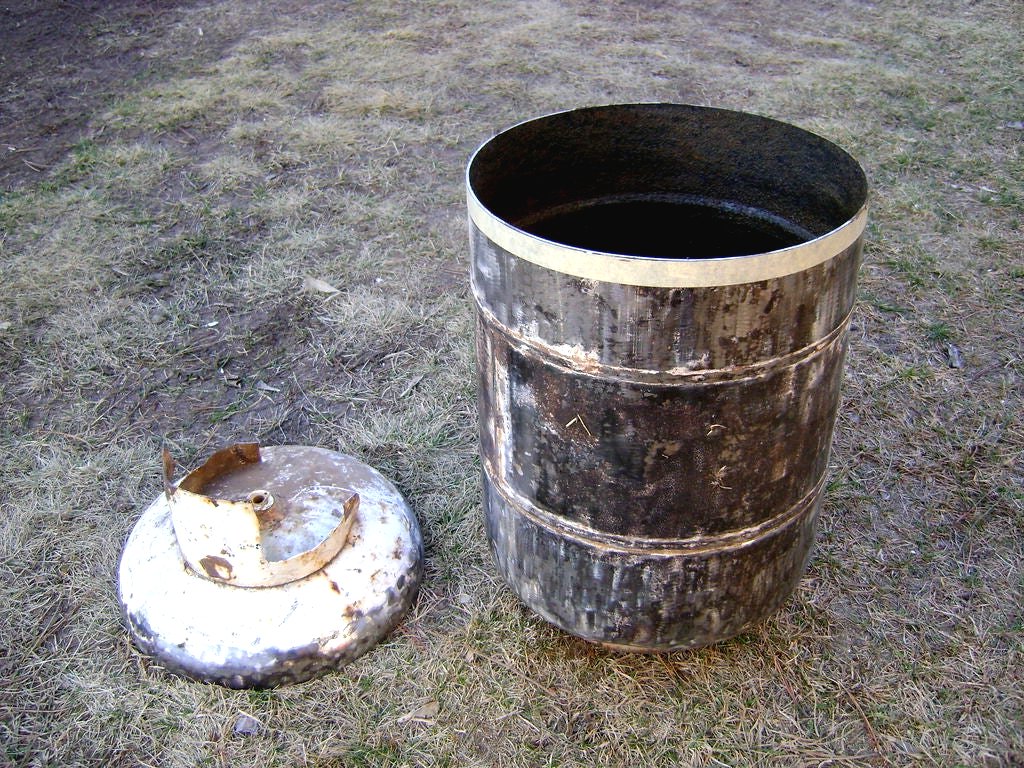 Дровяная печь из баллона - фото 9