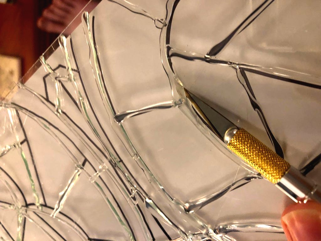 Искусственное витражное окно - фото 7