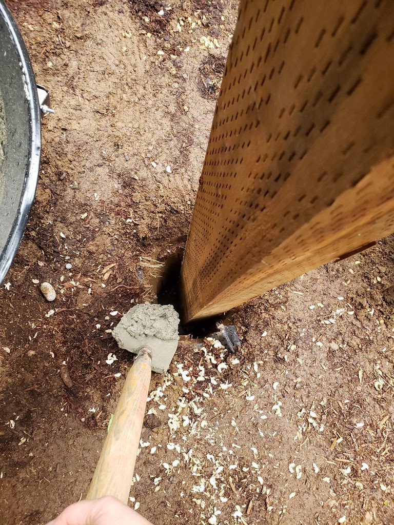 Арка из дерева с двойными качелями - фото 8