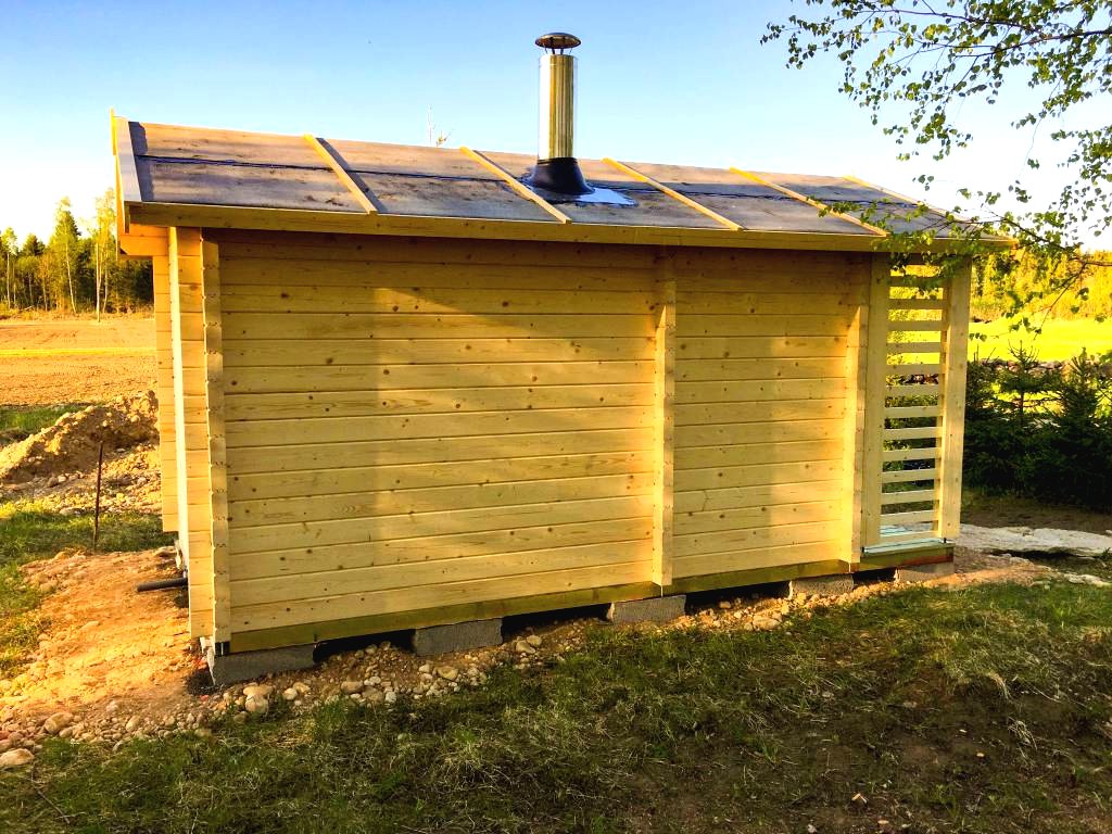 Небольшая сауна площадью в 14 кв. м. - фото 6