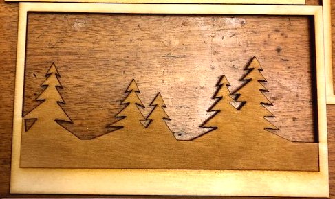 Оригинальный светильник из дерева - фото 7