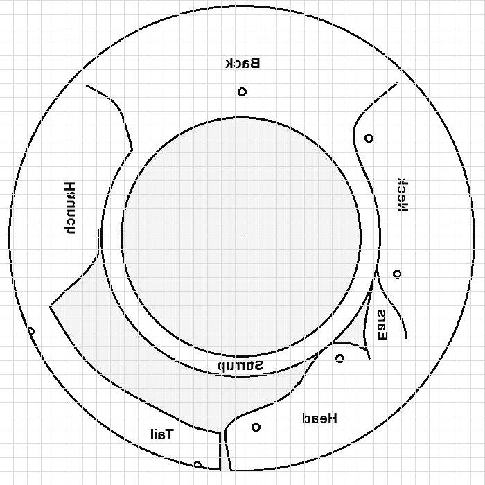 Качели «Лошадка» из автопокрышки - фото 2