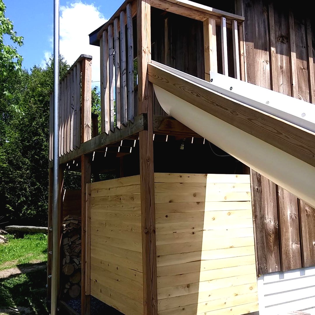 Необычная сауна из кедра - фото 10