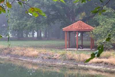 Беседка из кедрового дерева - фото 6