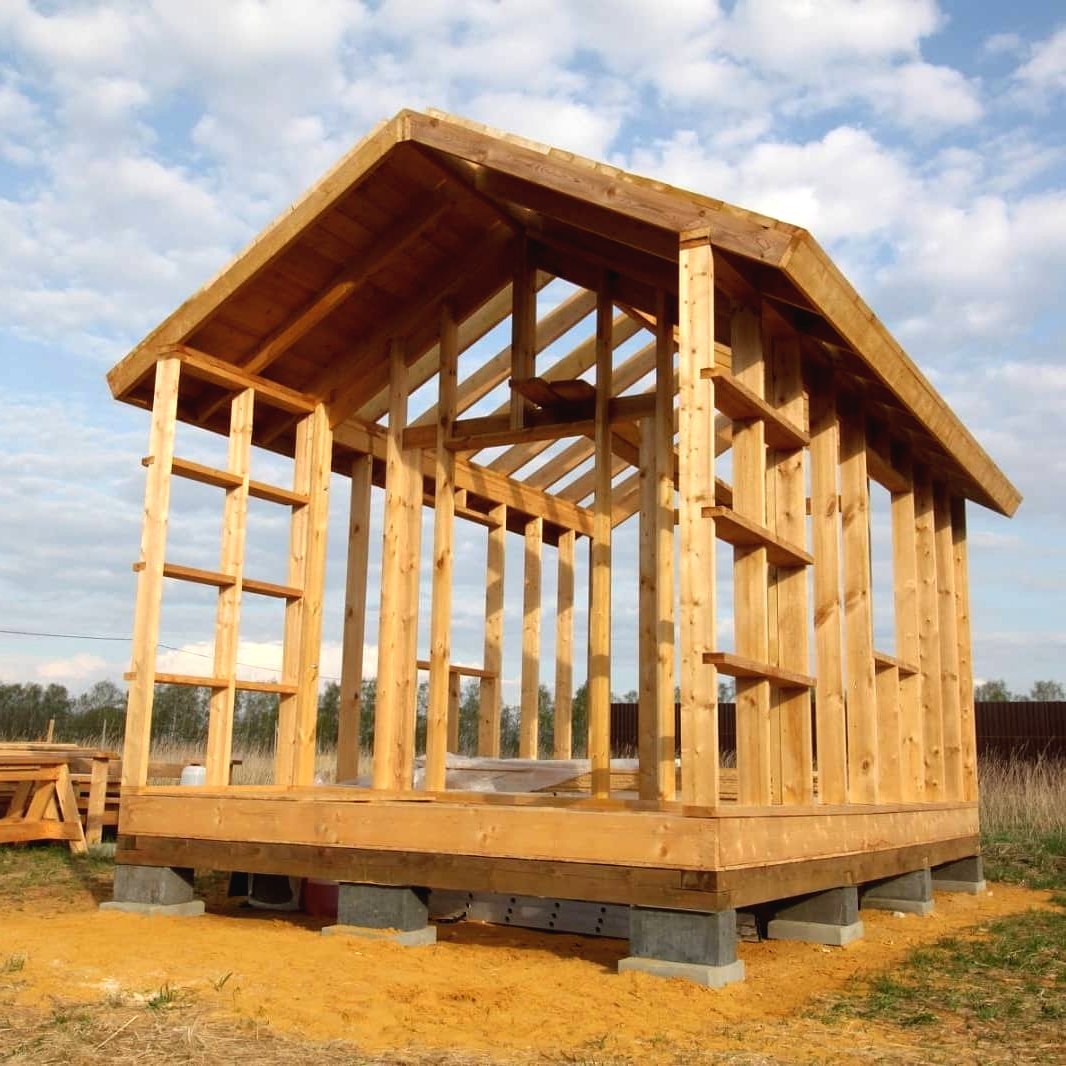 Мини дом своими руками из дерева - фото 5