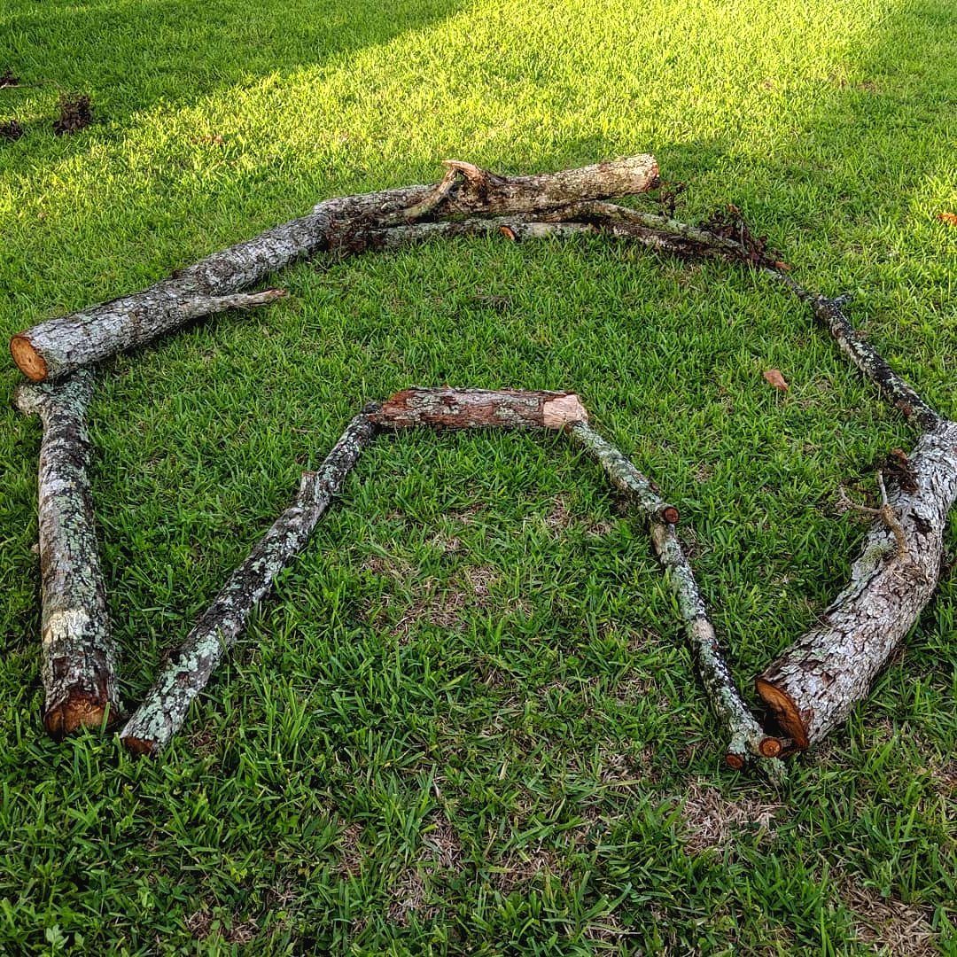 Грядка из спилов и веток - фото 2