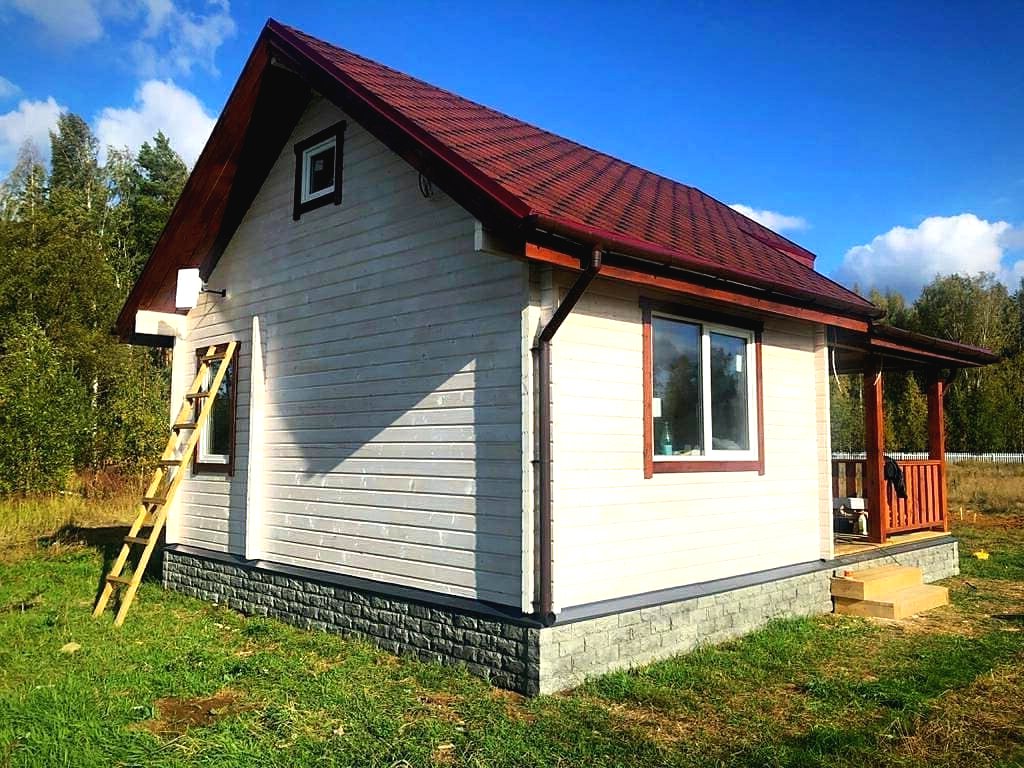 Проект летнего дома с мансардой для дачи - фото 2