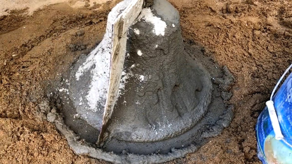 Садовый фонтан с имитацией под гранитный камень - фото 12