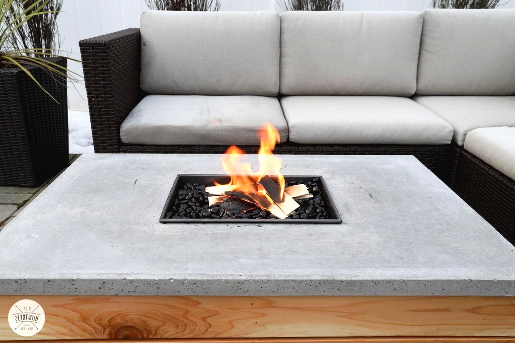 Стол с очагом в центре - фото 5