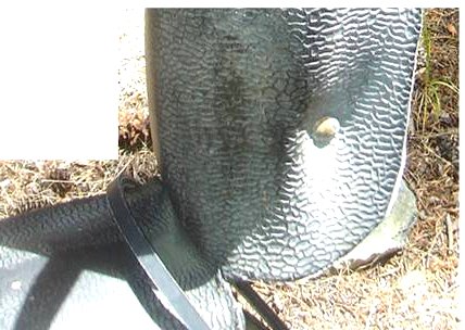 Качели «Лошадка» из автопокрышки - фото 6