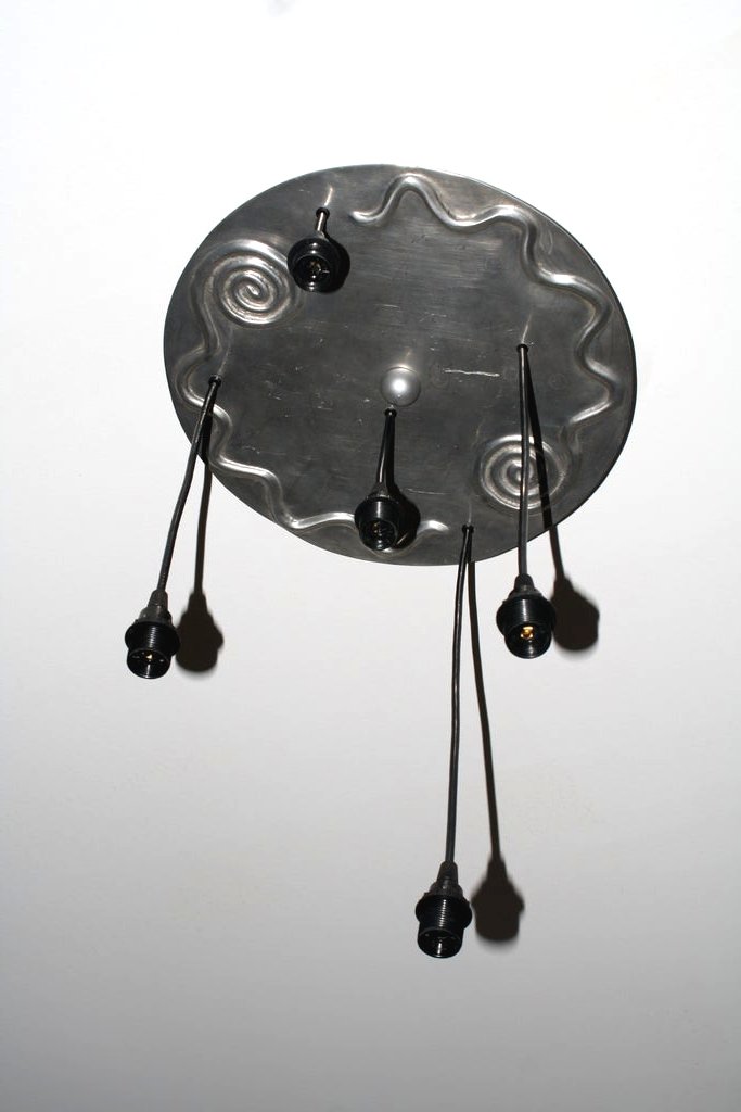 Подвесной светильник из чайного сервиза - фото 17