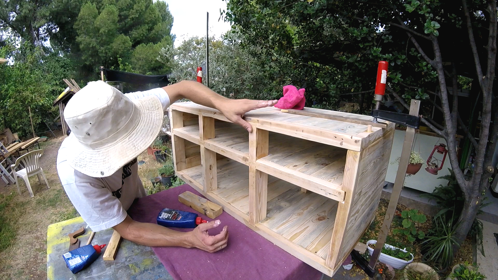 Шкаф из поддонов своими руками - фото 5