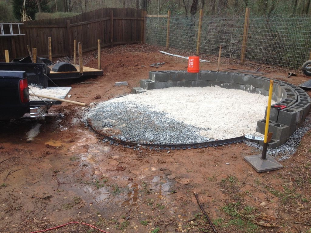 Потрясающее патио из камней - фото 12