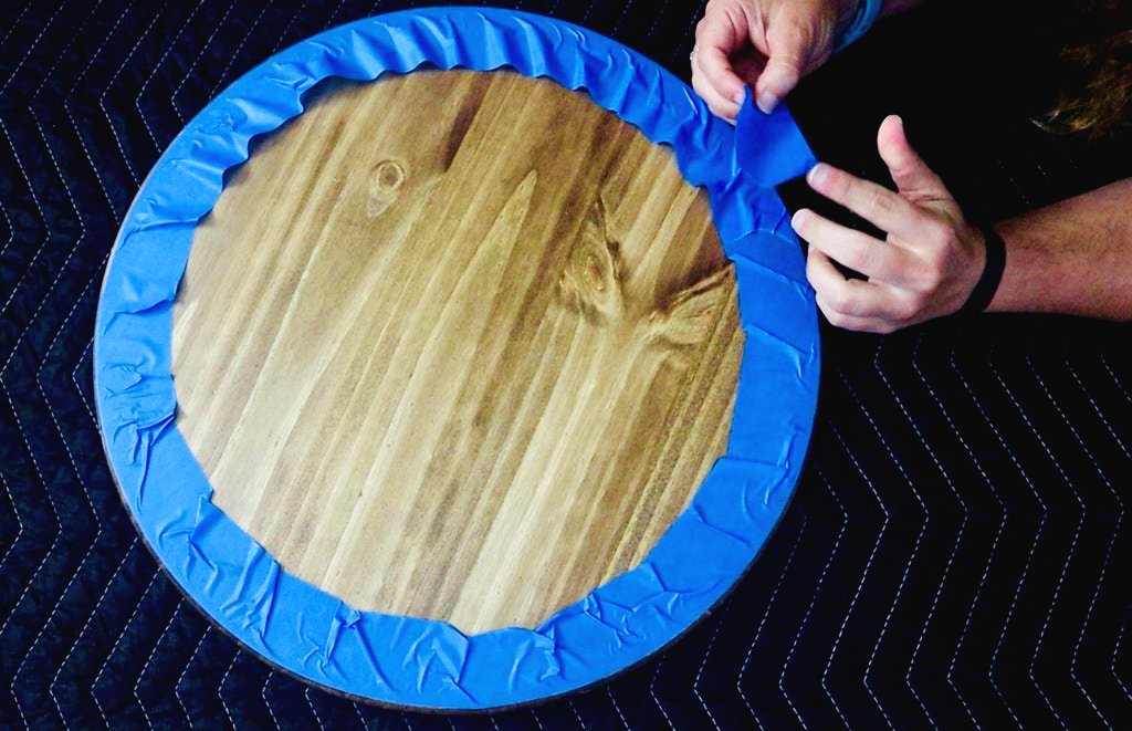 Стол из дерева и эпоксидной смолы своими руками - фото 5