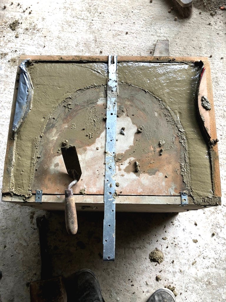 Бетонный столик - фото 8