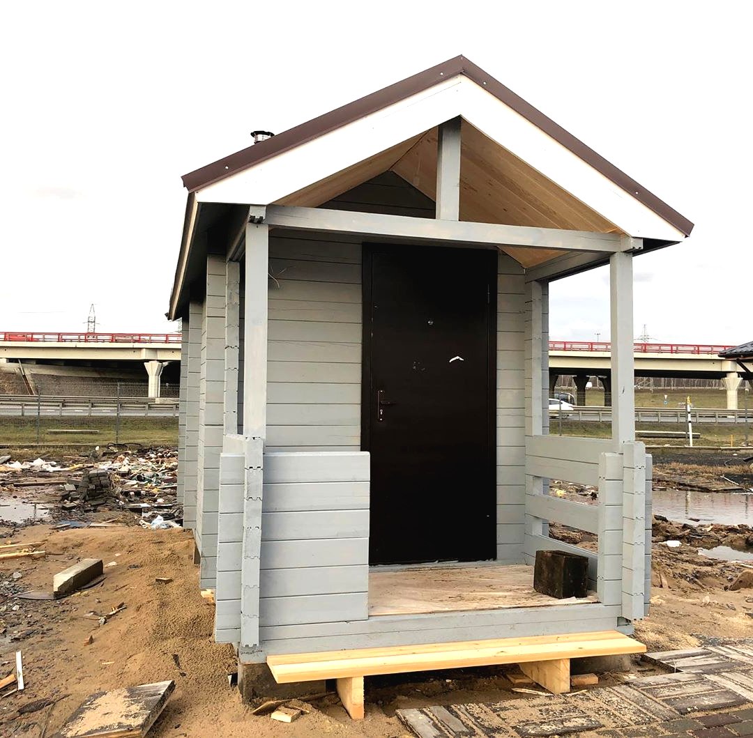 Мини банька из бруса - фото 2