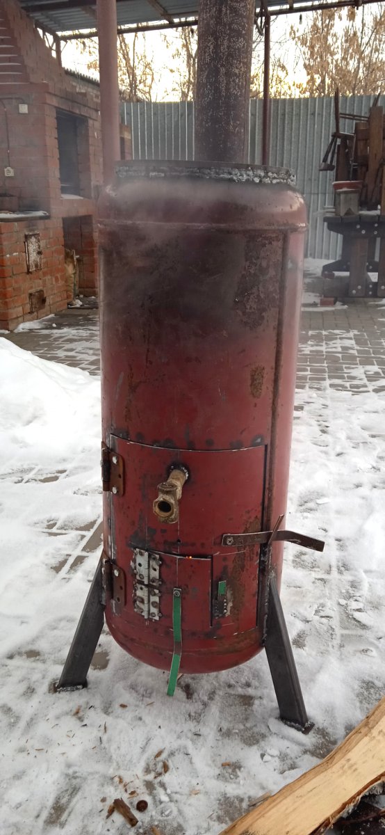 Буржуйка своими руками - фото 11