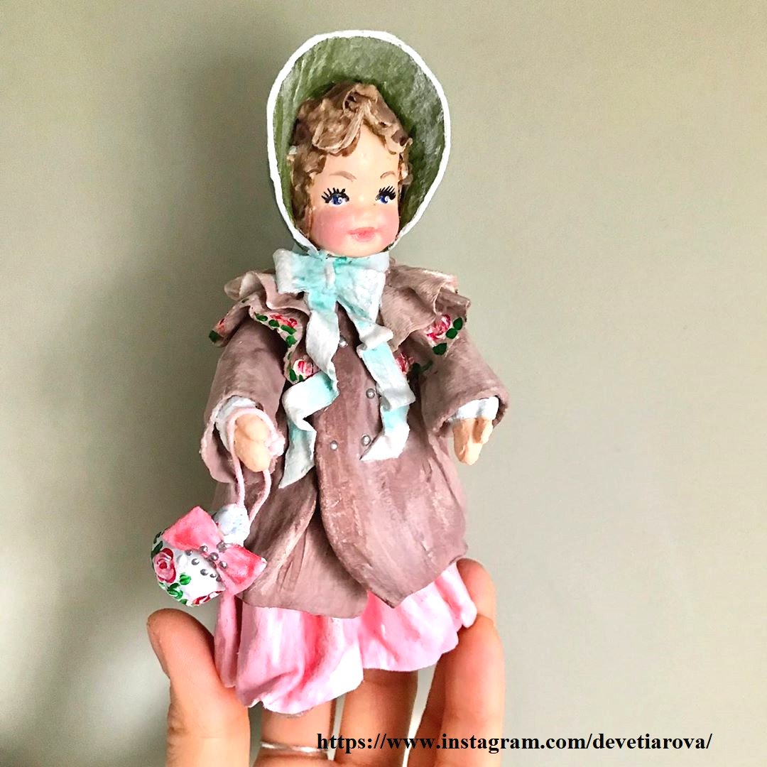 Новогодние елочные игрушки из ваты - фото 6