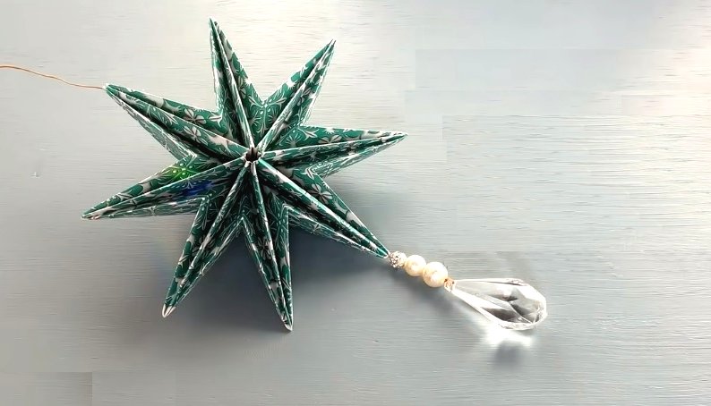 Новогоднее оригами из бумаги своими руками - фото 2