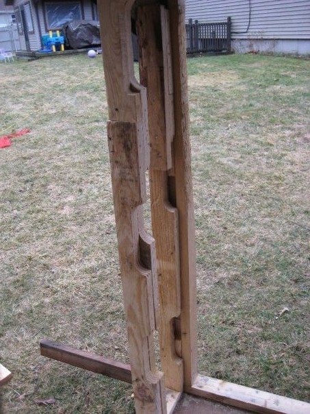 Игровой домик для детей из поддонов - фото 19