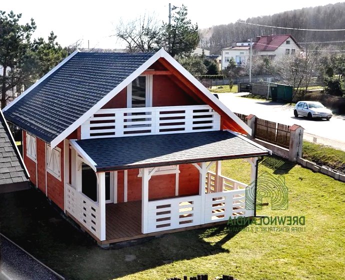 Деревянный дом из бруса для дачи - фото 2