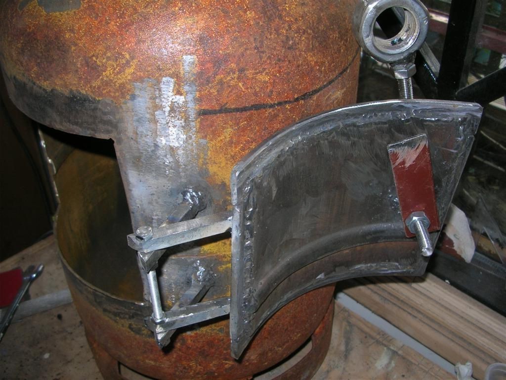 Печь из баллона - фото 17