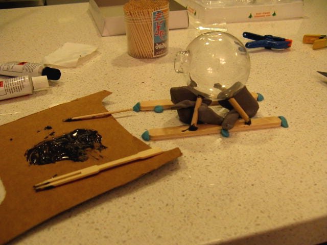 Маленький вертолет на новогоднюю елку - фото 6