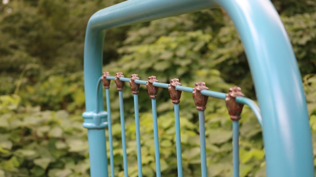 Кровать на скамейку - металлическая версия - фото 16