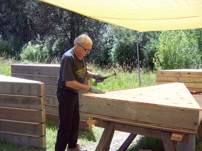 Строительство юрты с деревянным каркасом - фото 5