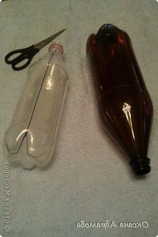 Филин из пластиковых бутылок - фото 4