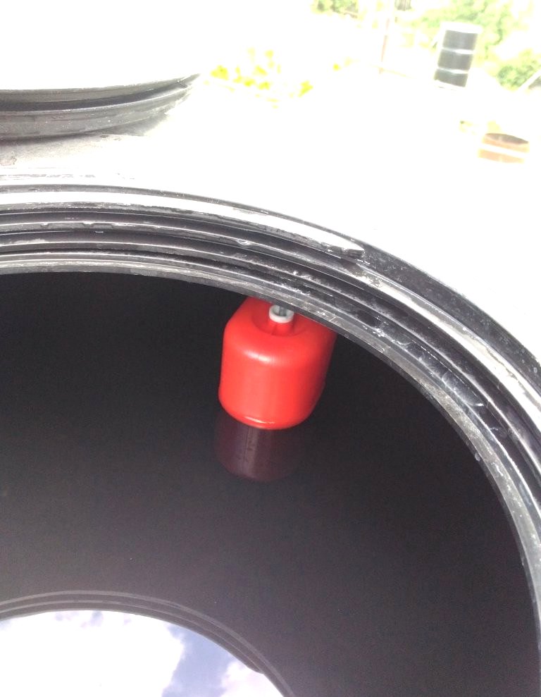 Летний душ из профильной трубы - фото 18