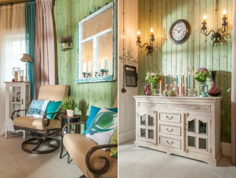 Оригинальная закрытая  кухня  с печным отоплением - фото 6