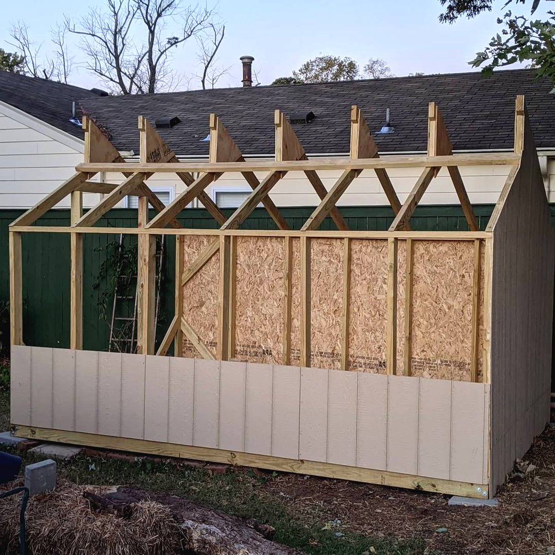 Теплица из деревянного каркаса и поликарбоната - фото 6