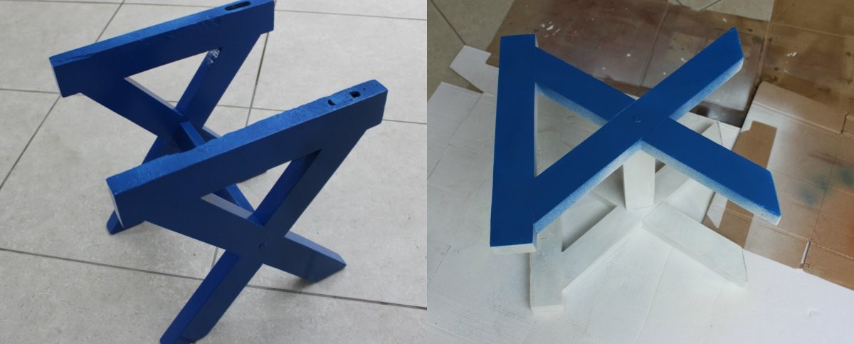 Преображение табуретки - фото 5