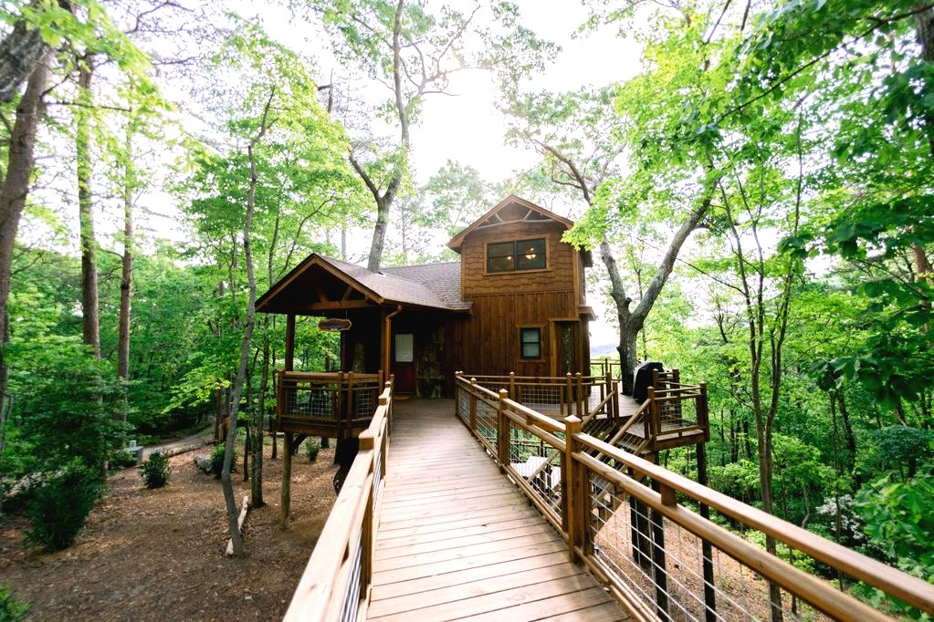 Трехэтажный домик на дереве - фото 6