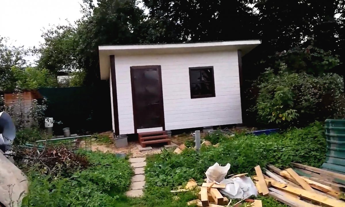 Хозблок 5х3 своими руками - фото 2