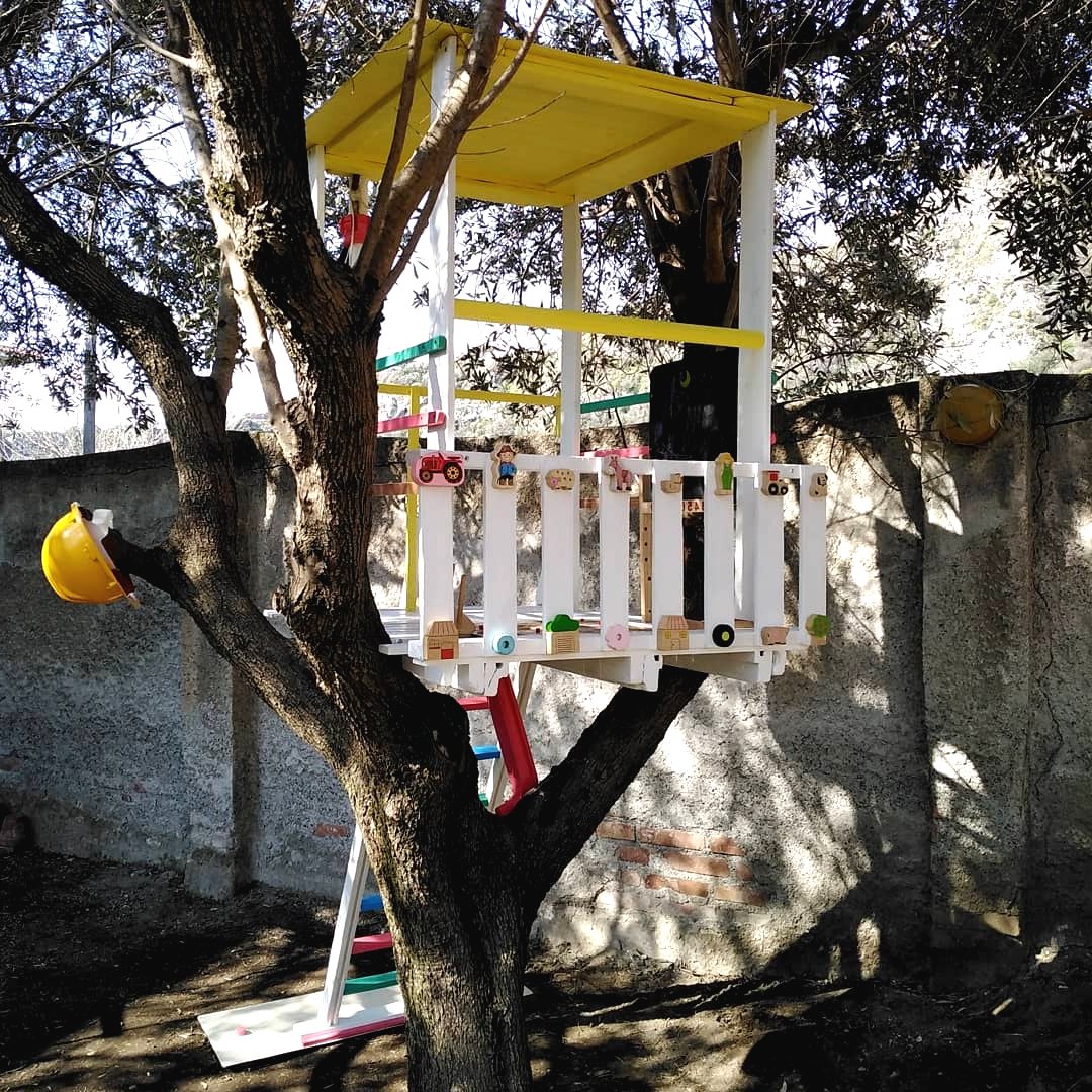 Оригинальные идеи для детской игровой площадки - фото 10