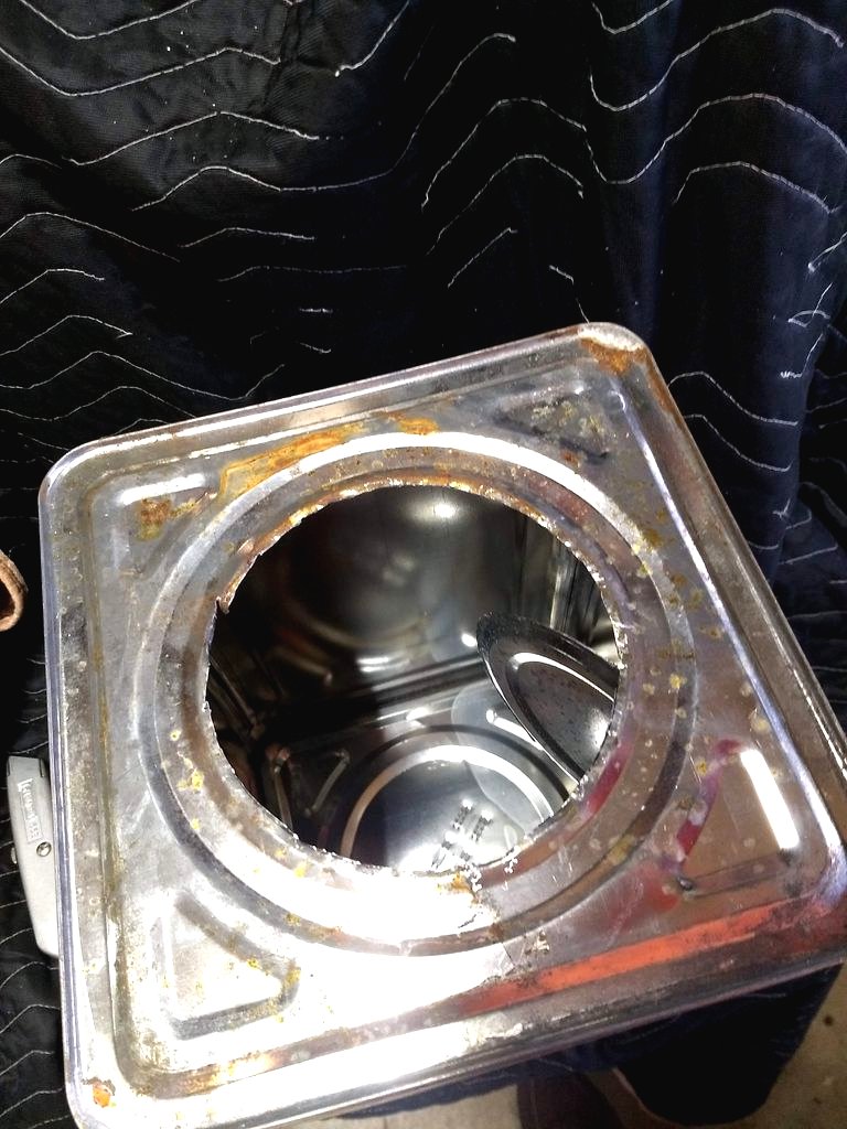 Дровяная печь из лома - фото 10