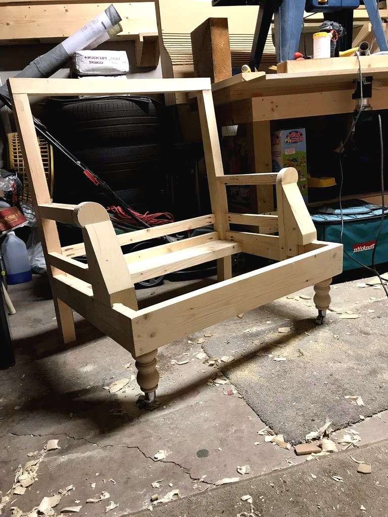 Кресло Честерфилд ручной работы - фото 28