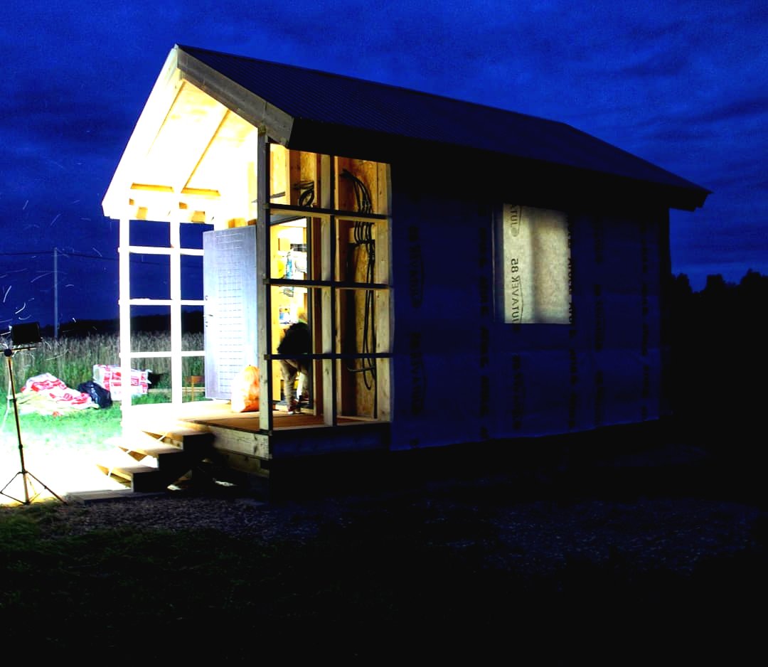 Мини дом своими руками из дерева - фото 8