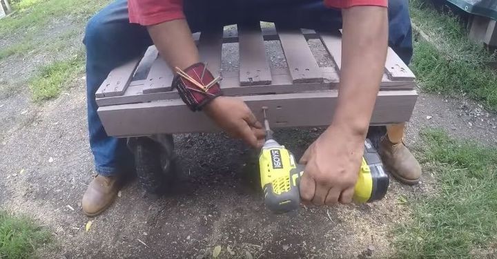 Тележка из поддонов - фото 6