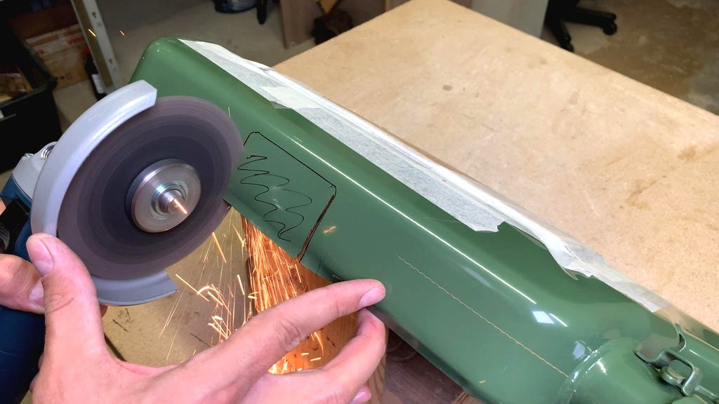 Чемодан из канистры своими руками - фото 10