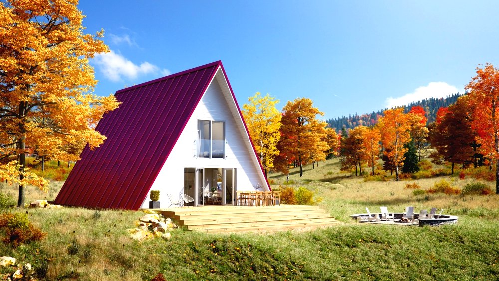 Оригинальный каркасный дом - фото 3