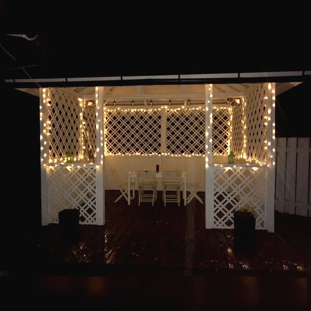 Беседка из дерева - фото 7