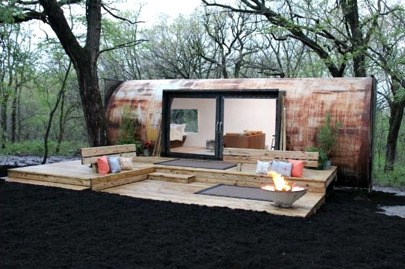 Дом из бочки - фото 10
