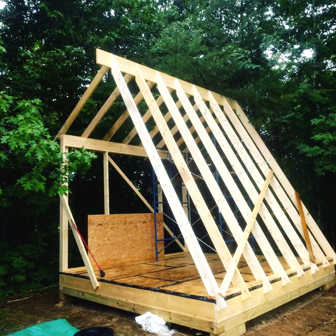 Одноэтажный каркасный домик для дачи - фото 3