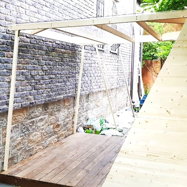 Домик шалаш для дачи - фото 7