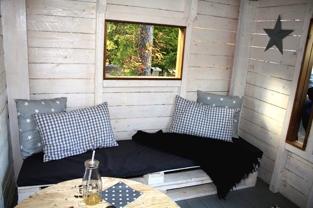 Детский деревянный домик на дереве - фото 15