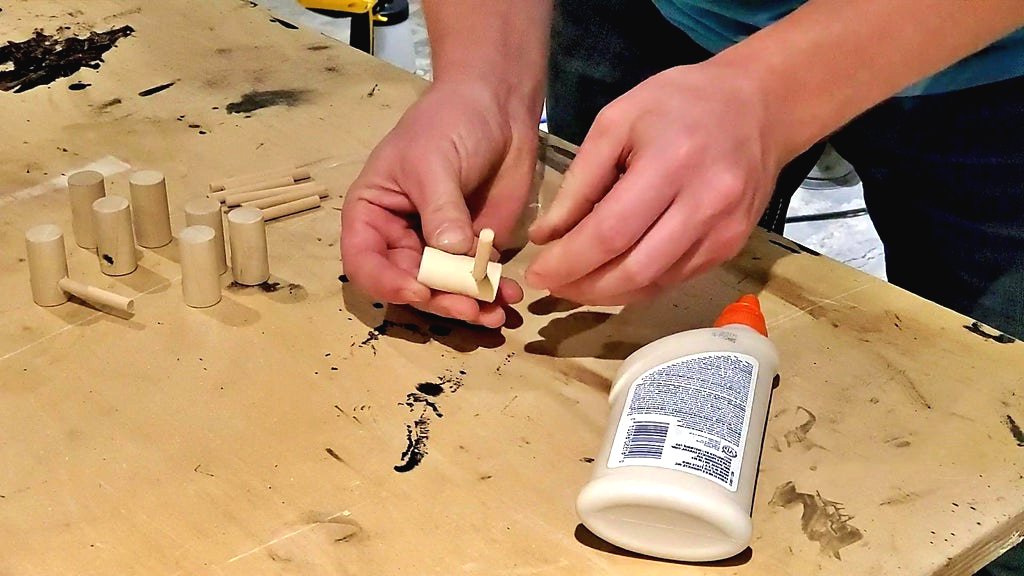 Новогодний снеговик своими руками - фото 7