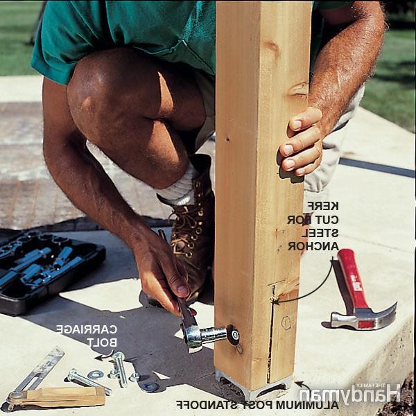 Как построить беседку. - фото 4